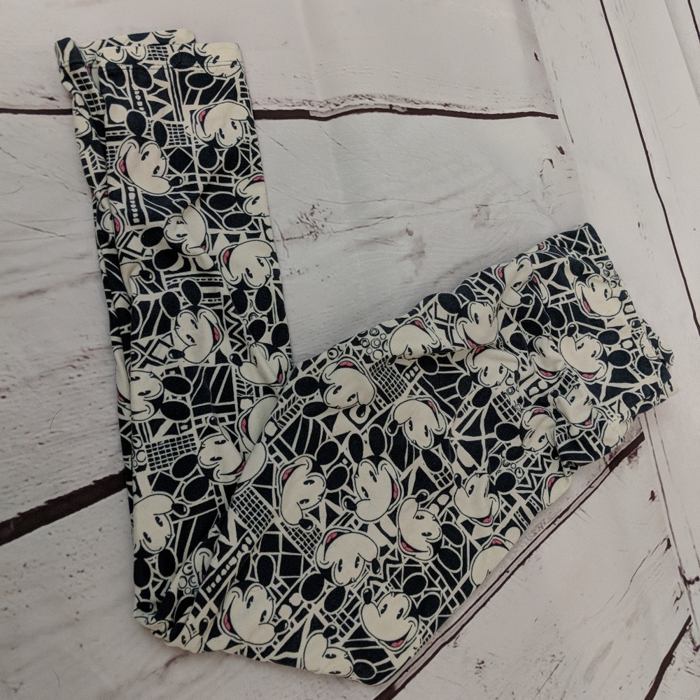 LulaRoe Mickey Mouse leggings